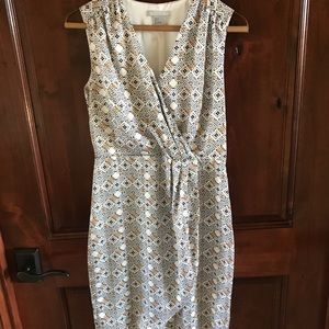 Geometric Print Shift Dress